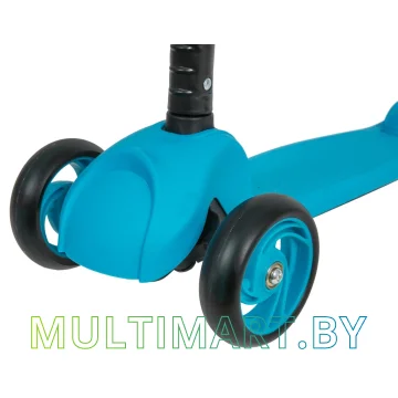 Самокат Novatrack Disco-Kids Basic 120H.DISCOKIDS.BL20 (голубой, 2020) картинка 4